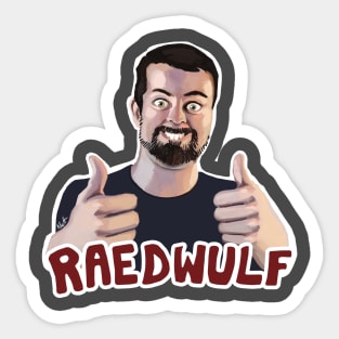 RaedwulfGamer THUMBS UP! Sticker